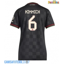 Camisa de time de futebol Bayern Munich Joshua Kimmich #6 Replicas 3º Equipamento Feminina 2025-26 Manga Curta